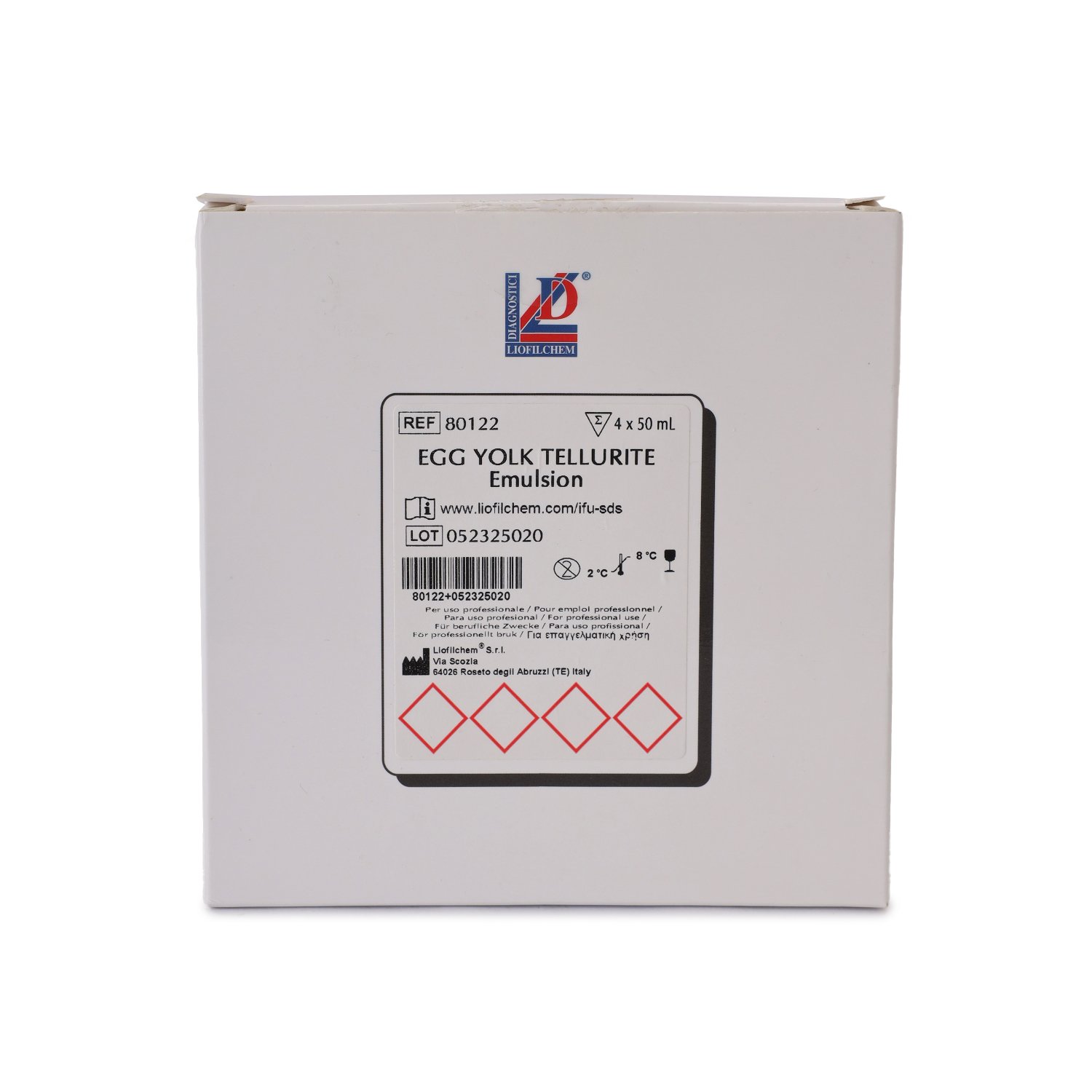 EGG YOLK TELLURITE emulsion